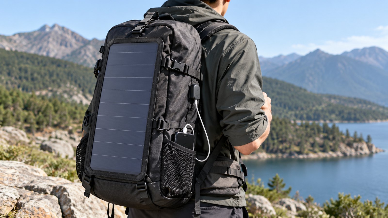 Solar backpack