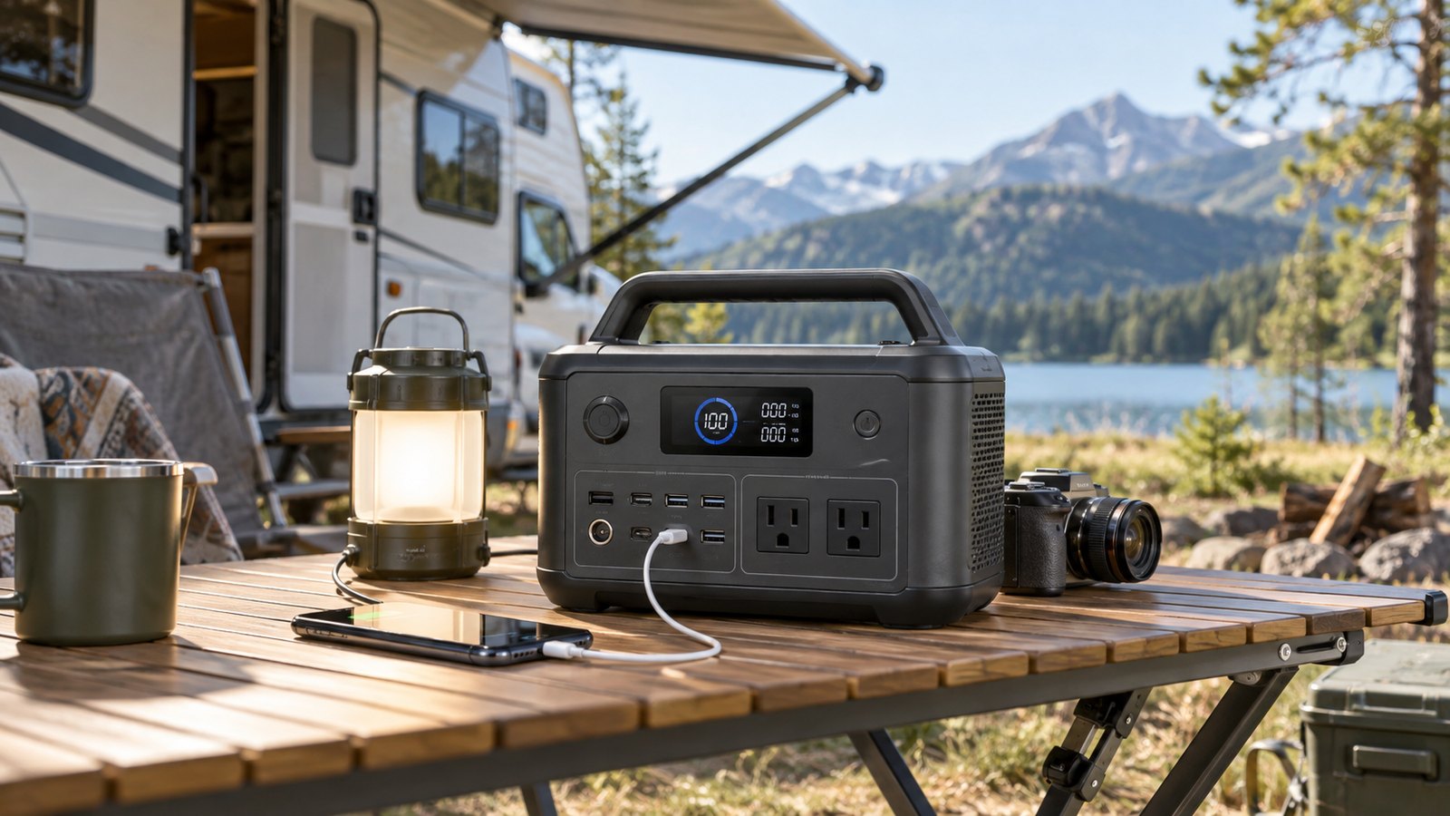 Outdoor power station