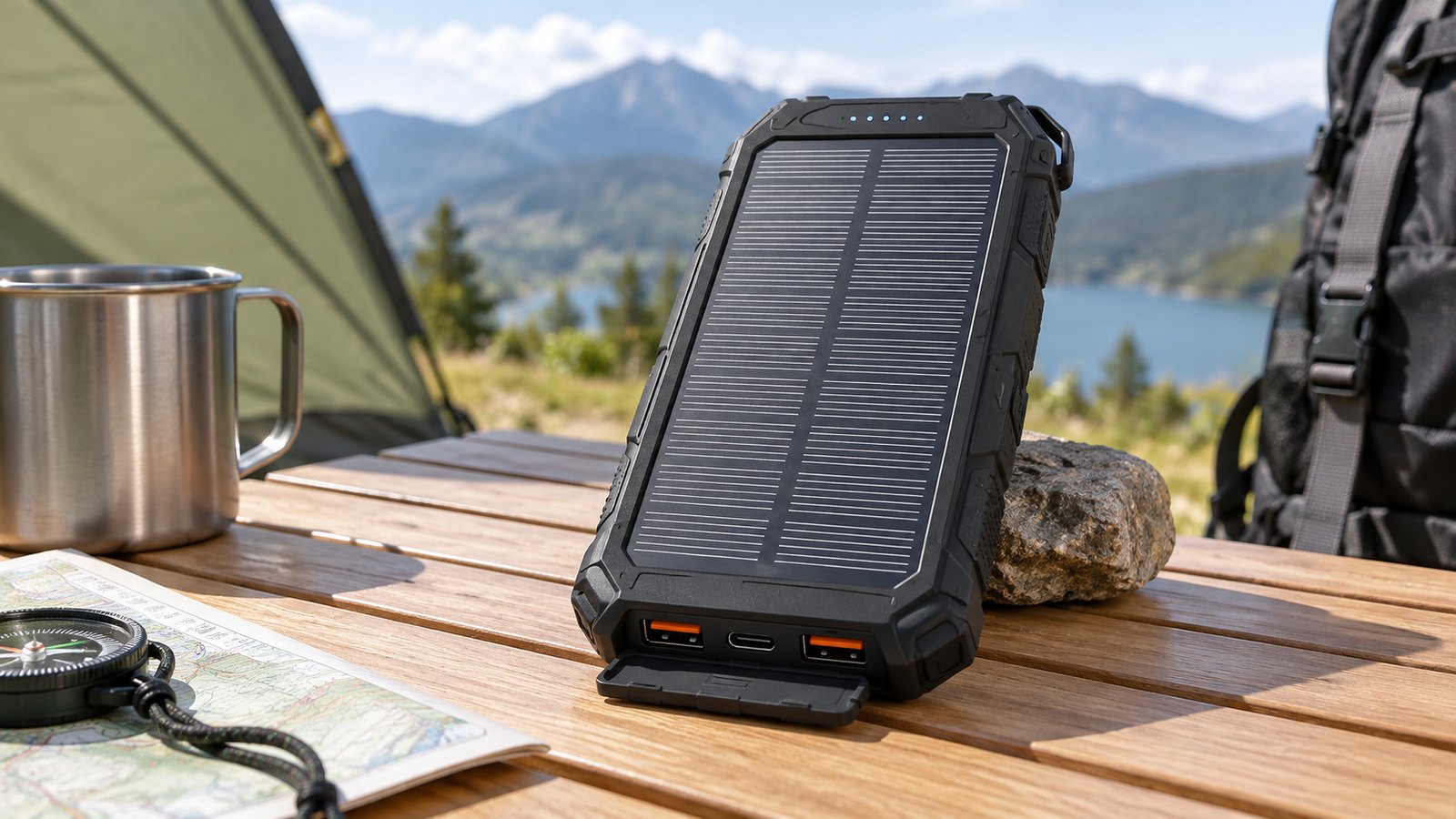 Solar power bank