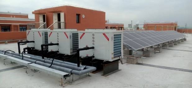 Hotel hot water project
